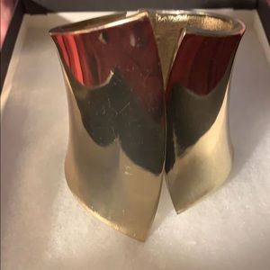 Silver bracelet  cuff.   Estate